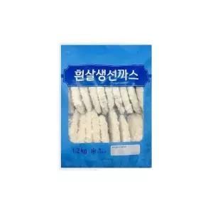 천일식품 천일 흰살생선까스 1.2kg 옥주부 가자미