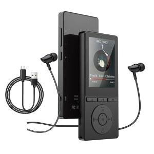 64GB MP3 플레이어 WITH BLUETOOTH 5.3 스포츠 러너를 위한 HIFI 사운드 MUSIC PLAYER 2.4