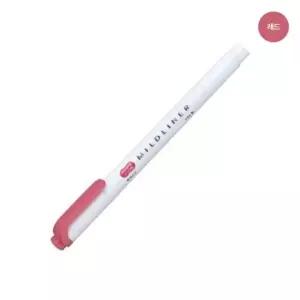 제브라 마일드라이너 1.4mm 4.0mm 레드 오피스