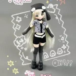 내 앞머리에 손대지 마세요 시리즈 1/6 BJD 블라인드 박스 미스터리 카이샤 카하 인형 선물 데스크탑 장