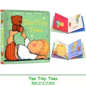 Ten Ti Toes By Caroline Jayne Church 를 위한 교육 그림책 학습 보드북