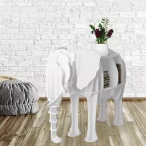 코끼리 원목책장 책장 화이트 DIY 선반 DIY 80cm