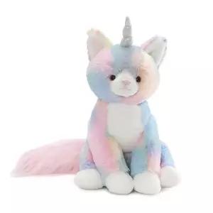 무지개빛 고양이 유니콘 G6052135 32cm
