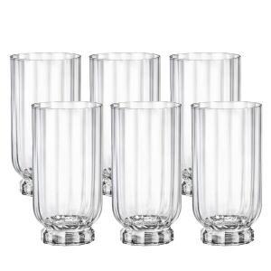 [아트박스]/서울리빙 보르미올리 글라스 유리컵 플로리안 베버리지 430ml 6P