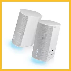 브리츠 2채널 게이밍 PC 노트북 스피커 화이트