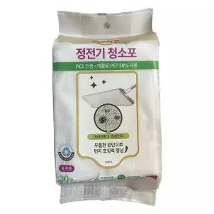 [하프클럽/셀럽하우스]3M정전기 청소포 표준형 30매