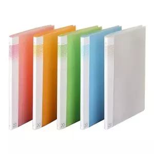 PP 인덱스클리어화일 20매 A4 핑크 접착식 F529-75