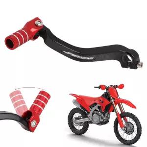CRF450R CRF250R CRF450L CRF450X 호환 CNC 접이식 오토바이 기어 시프트 레버 빨강