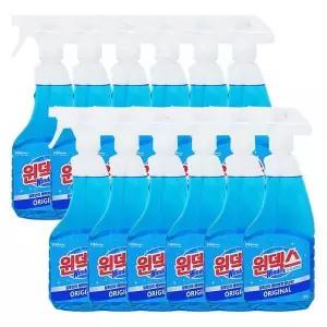 [하프클럽/셀러허브]윈덱스 유리세정제 500ml x12