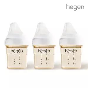 헤겐 애착젖병 PPSU 150ml 트리플팩 3P (1단계 젖꼭지 포함)