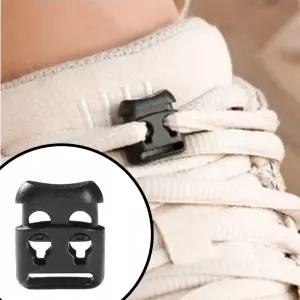 원터치 끈 풀림 방지 락팁 고정 버클 버튼 운동화끈 클립 신발끈 등산 캠핑 신발 운동화