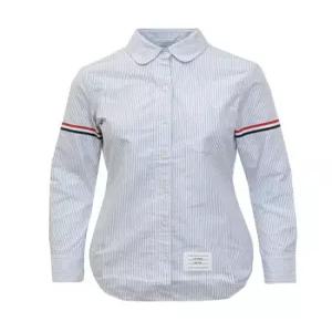 26SS 톰브라운 클래식 스트라이프 옥스포드 암밴드 라운드 칼라 셔츠 FLL019E 00098 480