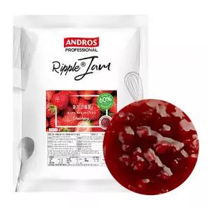 웰베이킹 앤드로스 딸기리플잼 1kg
