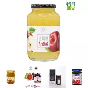 초록원 국내산 사과잼 1kg/사과/잼/쨈/스프레드/과일/과일잼/과일쨈/시럽/과일시럽/식빵/토스트/샌드위치