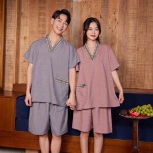 숯가마찜질복 황토 찜질복 찜찔방 숯가마 잠옷 참숯가마