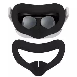 VR 실리콘 페이스 및 방지 렌즈 교체용 땀 커버 쉘