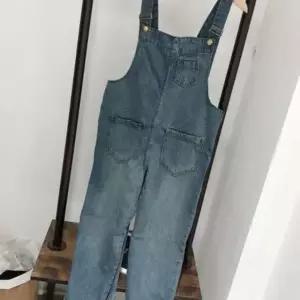 청바지 멜빵바지 여자 점프수트 팬츠 데님바지 ZW658DF6