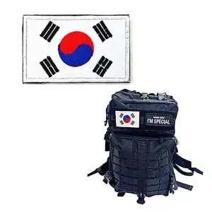 태극기 자수 백팩 가방 액세서리 패치 와펜 패브릭 MWACD327