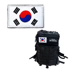 가방 패치 와펜 백팩 자수 액세서리 패브릭 태극기 KWACD327