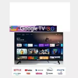 에스포 50인치 QLED 4K 구글 AI 스마트TV 베젤리스 1등급 제로베젤 벽걸이 설치