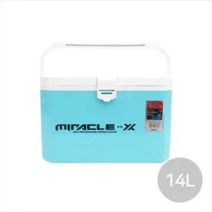 미라클X 아이스박스 14L SIC-014YF 쿨러 낚시 캠핑야외용아이스박스 보냉박스