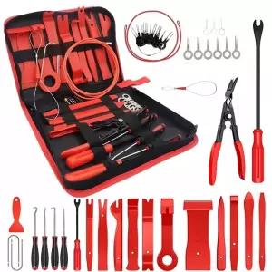 자동차 내장재 탈거 키트 플라스틱 트림 리무버 클립 풀러 DIY 패널 도구