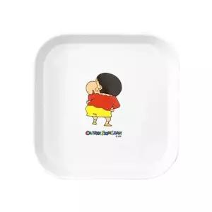 짱구는못말려 아영 멜라민 사각 앞접시 아동 간식