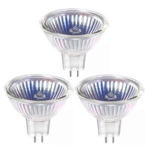 3조각 12V 10W 35W 50W MR16 할로겐 전구 반사판 광섬유 천장 마운트 스포트라이트 트랙 조경 조명