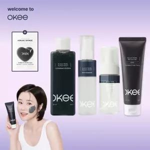 흑진주 석고팩 바이오액티브 써마스톤  클렌징 미스트 스킨에센스 1+1+1+1 set