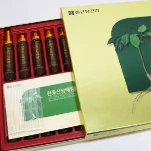천종 산삼 배양근 추출액 앰플 30병x2박스 부모님 어르신 첫인사 회사 선생님 명절 선물
