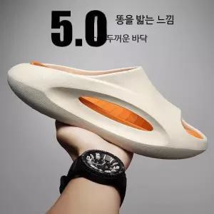 남성 여름 야외 미끄럼 두꺼운 좋은 경량 캐주얼 방지 샌들 밑창 스포츠 통
