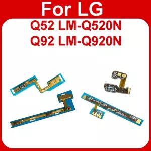 LG Q52 Q520N Q92 5G LM-LM-Q920N 전원 볼륨 키 플렉스 리본용 온/오프 측면 버튼 케이블 교체 부품