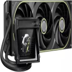 TRYX Holo 360mm AIO 홀로그래픽 비주얼 GIPHY 내장 Asetek 280w TDP 7세대 V2 FOBR 유니바디 팬 조절