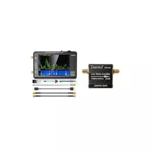 AURSINC ZK06-BM LNA가 장착된 TINYSA Ultra+ ZS407 7.3GHz 스펙트럼 분석기