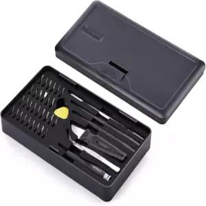 StarTech 40피스 노트북 및 PC용 컴퓨터 수리 키트 (LAPTOP-TOOL-KIT) 전자제품 30비트 드라이버 세트 자석