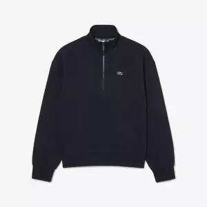 라코스테 26FW 여성 더블페이스 피케 하프집업 스?셔츠 SF5271-56N 다크네이비 ？ HDE 1199044