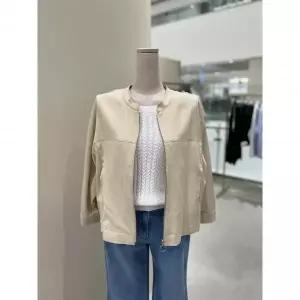 한정수량 더아이잗 린넨 집업 블루종 점퍼 IR4M0JP731 2856319