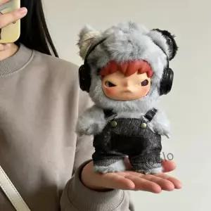 히로노 라부부 3.0 빅 인투 에너지 인형 옷 데님 의상 셔츠 반바지 트렌디한 멋진 장식 액세서리