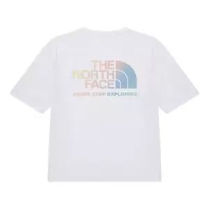 노스페이스 NT7US66B 남성 드림 E 반팔 티 WHITE