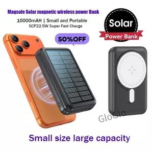 22.5W 10000mAh 태양광 무선 고속 충전 대용량 휴대용 모바일 충전기