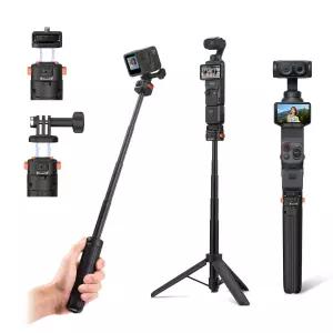 DJI 오즈모 포켓 3 4 1/4인치 삼각대 50.8cm 20인치 확장형 셀카봉