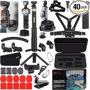 DJI 오즈모 포켓 3 4 액세서리 키트 58E 호환 마그네틱 브래킷 삼각대 케이스