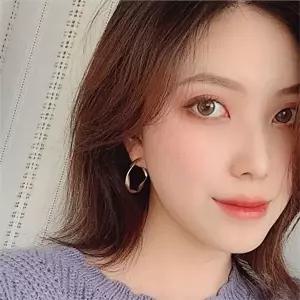 [블링썸]여성 링 귀걸이 웨이브 링 귀걸이 베이직 원터치 데일리 포인트 이어링-WFQYR72