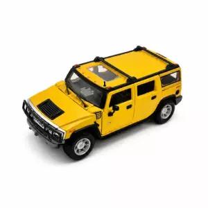 마이스토 1:27 험머 H2 SUV 모델카 옐로우