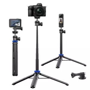 Kaitezenz DJI 오즈모 포켓 4/3 호환 자동 팝오픈 삼각대 셀카봉 170.2cm