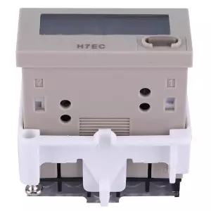 입력 전압이 없는 H7EC-N 디지털 카운터 미터 8자리 LCD 디스플레이 0-99999999 카운트 범위 홀더가 포함된