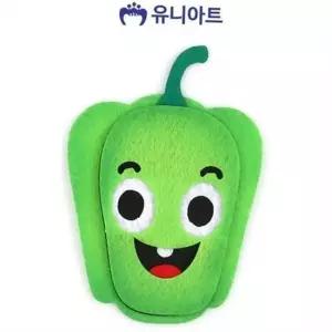 오너클랜 어린이 펠트 공예 펠트 공예 재료 입체 모형 만들기 채소 파프리카 감성 완구 학습 소꿉