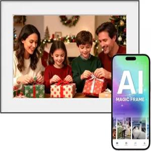 Homture AI Magic Frame 10.1 -64GB 1920 x 1200 IPS FHD 터치스크린 모션 센서 Dynamic Photo 무제한