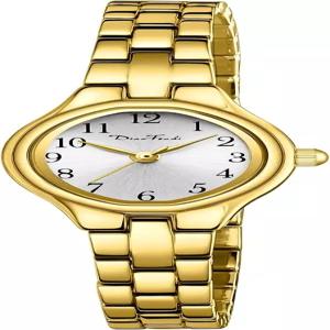 디아오펜디 스몰 골드 팔찌 시계 빈티지 여성용 쿼츠 손목시계 스테인리스 스틸 밴드 방수.