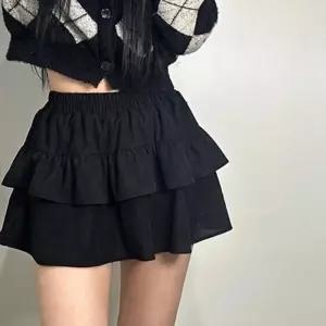 캉캉 골덴 밴딩 코듀로이 미니 스커트 속바지 3color 발레코어 겨울치마 56813